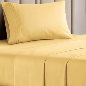 Juegos de sábanas Amarillo Tropicana de 200 hilos